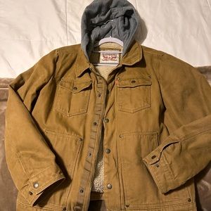 Levis canvas jacket size M
